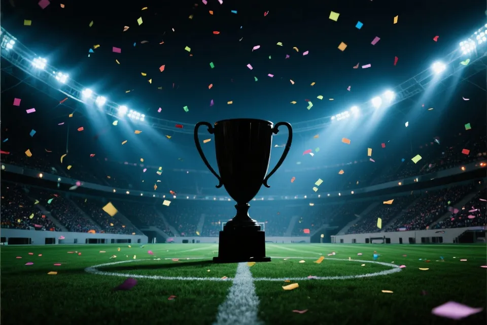 欧冠淘汰赛晋级示意视觉