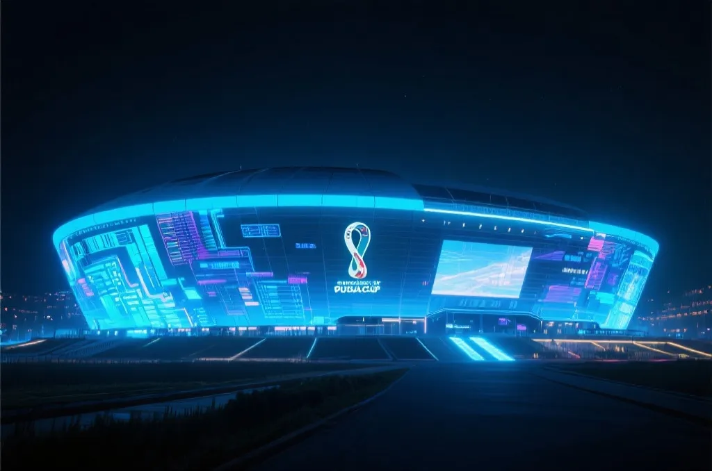 2026世界杯赛场数据分析与科技感背景